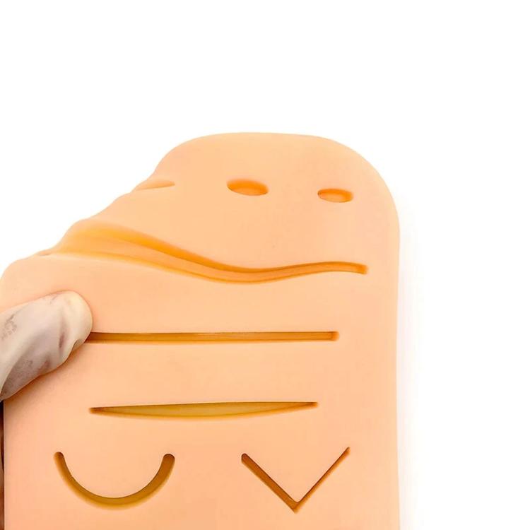 Silicone Tear-resistant Wound Suture Exercise Skin Model Pad