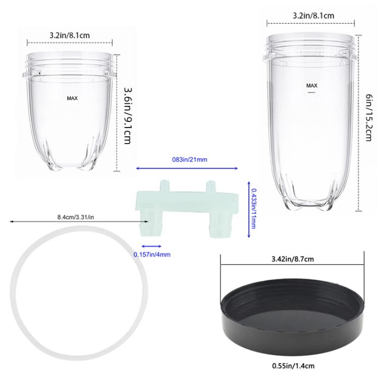 For Magic Bullet 250W Juicer Blender Replacement Parts