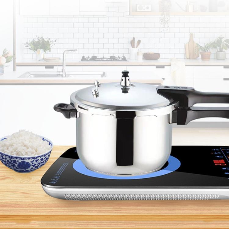 63-77kPa Pressure Cooker 304 Stainless Steel Safety Lock Lid for Induction & Gas Stoves