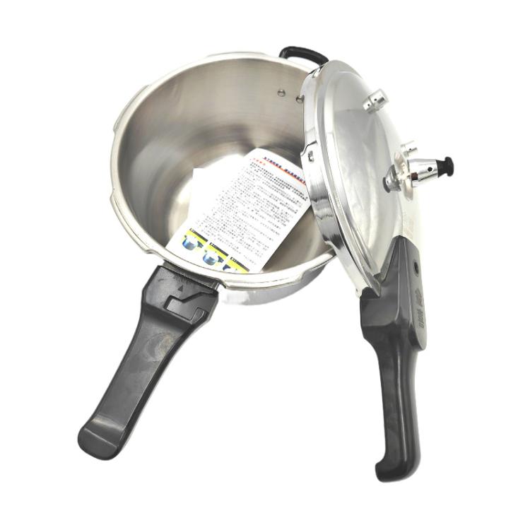 63-77kPa Pressure Cooker 304 Stainless Steel Safety Lock Lid for Induction & Gas Stoves