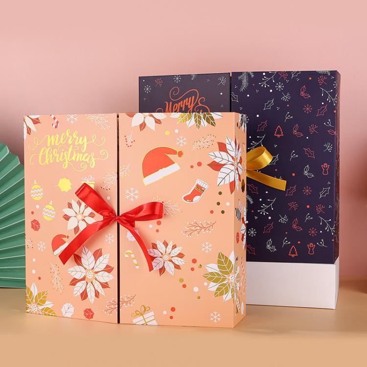 Christmas Advent Calendar Blind Box 24 Empty DIY Gift Boxes Countdown Surprise For Kids & Adults
