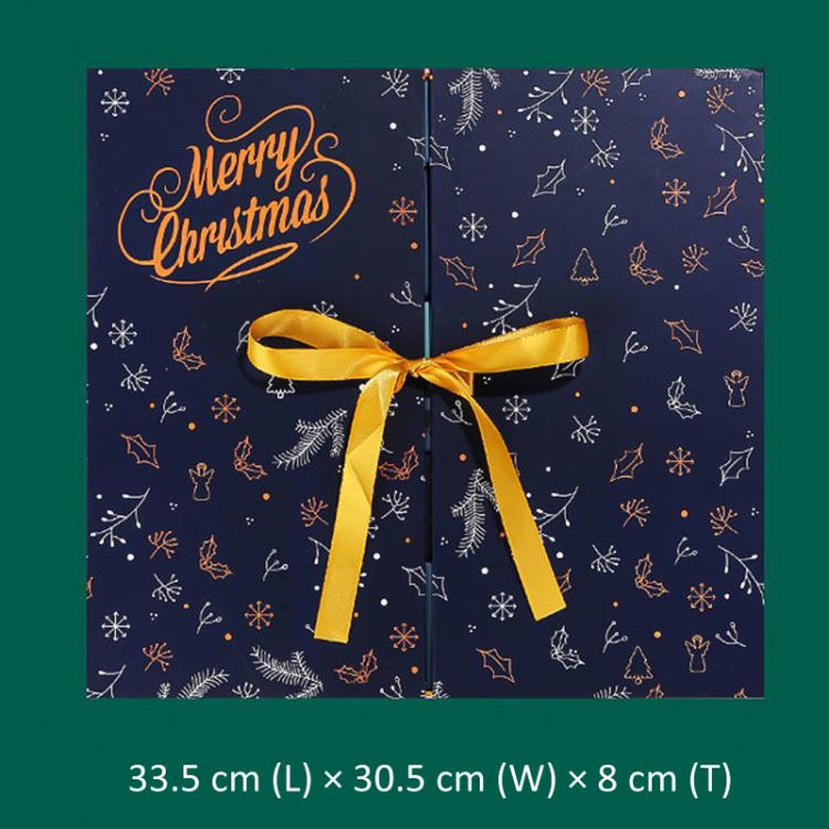 Christmas Advent Calendar Blind Box 24 Empty DIY Gift Boxes Countdown Surprise For Kids & Adults