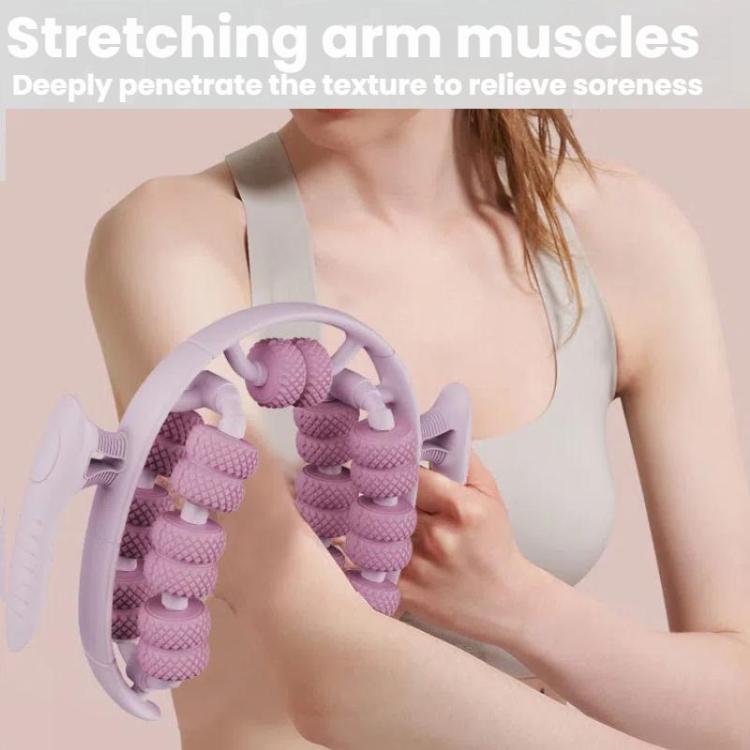 26 Rounds Dual Row Circular Leg Slimming Clamp Arm Massager