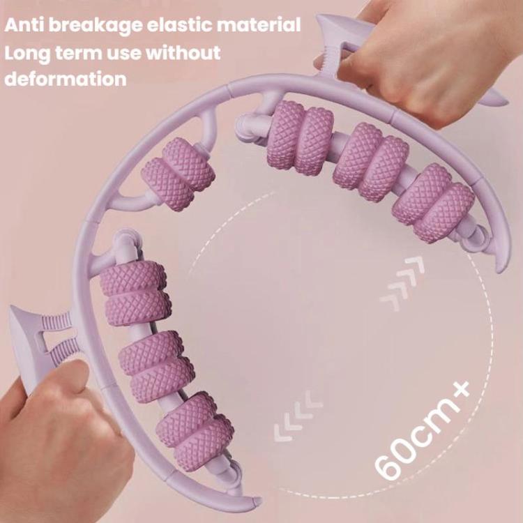 26 Rounds Dual Row Circular Leg Slimming Clamp Arm Massager