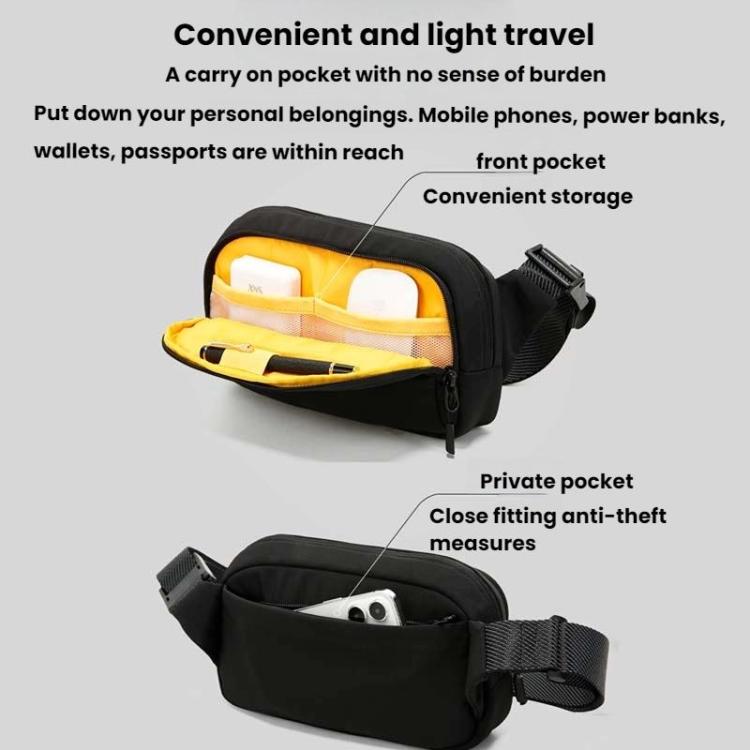 BANGE 3097 Men Crossbody Bag Casual Portable Mobile Phone Bag