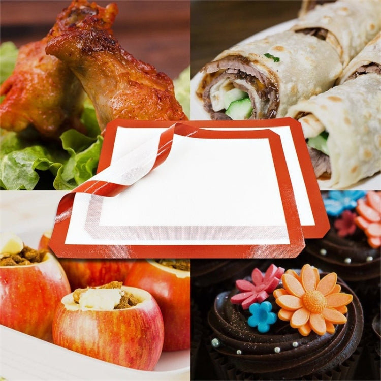 Platinum Glass Fiber Silicone Pastry Cake Cookie Baking Mat Pad Sheet Kneading Mat