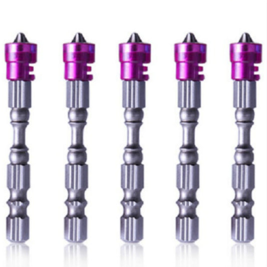 5 PCS  65mm Magnetic Coil Alloy Steel Cross Bit Single Head Electric Drill Electric Screwdriver Head