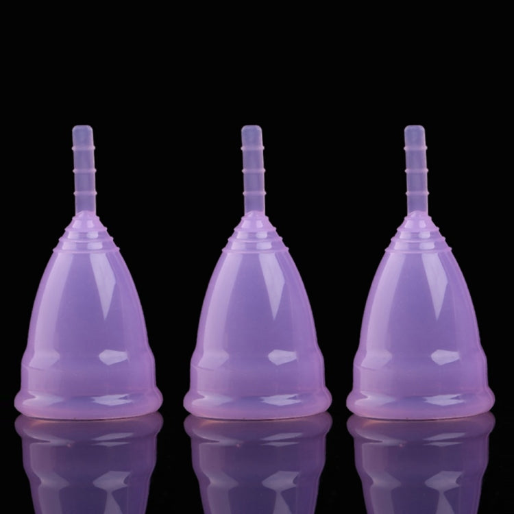 3PCS Reusable Soft Cup Medical Grade Silicone Menstrual Cup