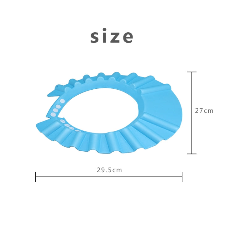 3 PCS Safe Baby Shower Cap Kids Bath Visor Hat Adjustable Baby Shower Cap Protect Eyes Hair Wash Shield for Children Waterproof Cap