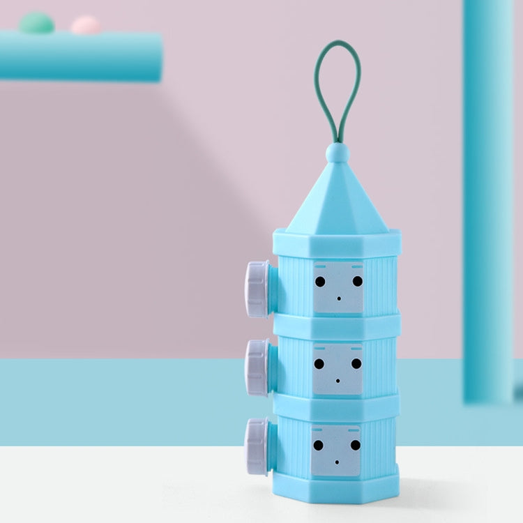 Outdoor Portable Detachable Layered Milk Powder Box Baby Sealed Milk Powder Box