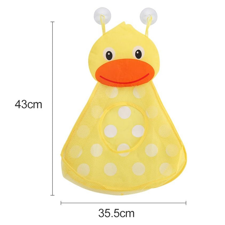 Baby Shower Bath Toys Storage Mesh Bag with Strong Suction Cups