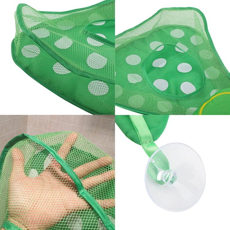 Baby Shower Bath Toys Storage Mesh Bag with Strong Suction Cups