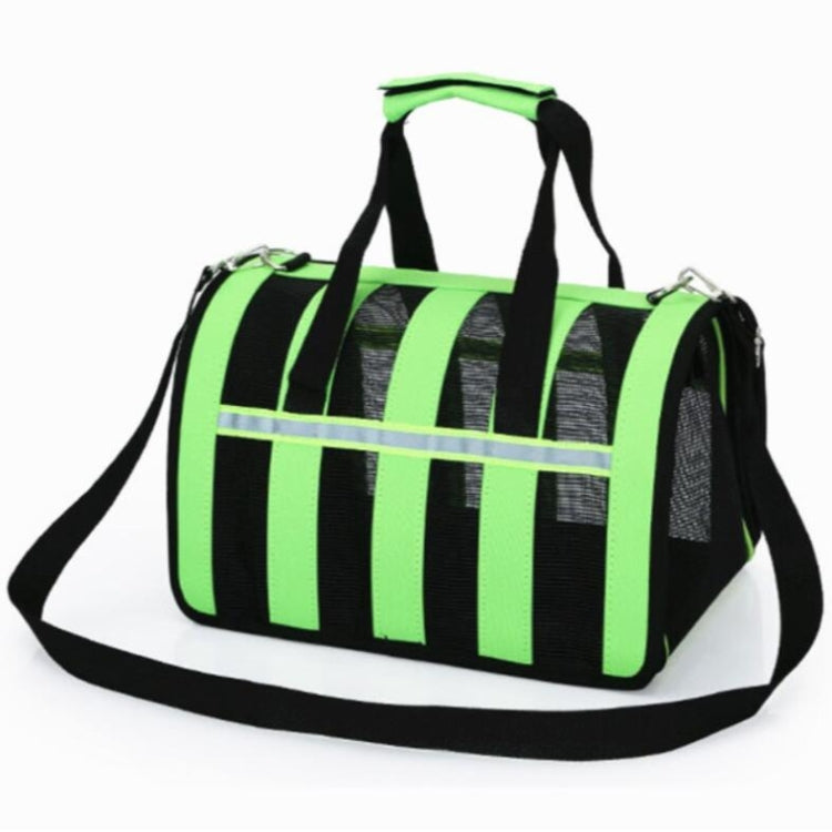 Foldable Mesh Breathable Pets Go Out Portable Diagonal Carrying Bag