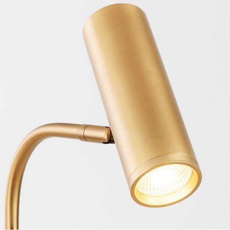 Minimalist Marble with Small Table Floor Lamp