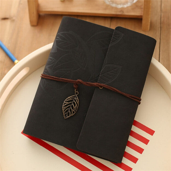 PU Leather Vintage Antique Kraft Paper Photo Albums