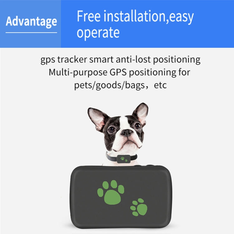 TK203 4G GPS / GPRS / GSM Personal / Goods /  Pet / Bag Locator Pet Collar Real-time Tracking Device