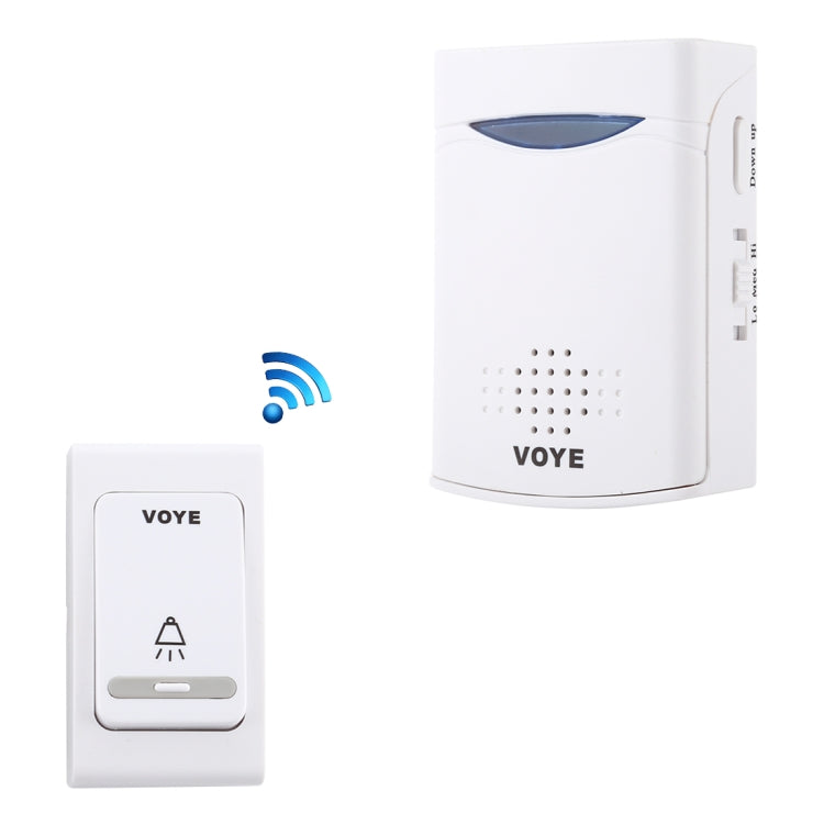VOYE V006B Home Music Remote Control Wireless Doorbell with 38 Polyphony Sounds