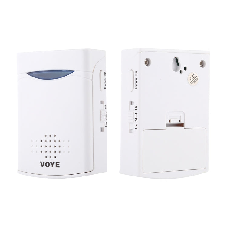 VOYE V006B Home Music Remote Control Wireless Doorbell with 38 Polyphony Sounds