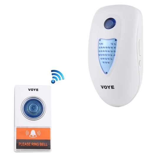 VOYE V003A Home Music Remote Control Wireless Doorbell with 38 Polyphony Sounds, US Plug