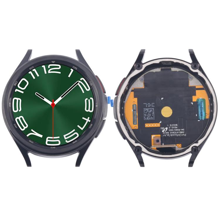 For Samsung Galaxy Watch6 Classic 47mm SM-R960/R965 Original LCD Screen Digitizer Full Assembly with Frame