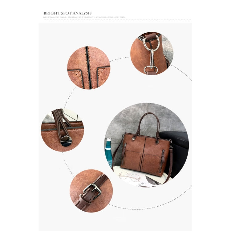 Fashion Casual PU Shoulder Bag Ladies Handbag Messenger Bag